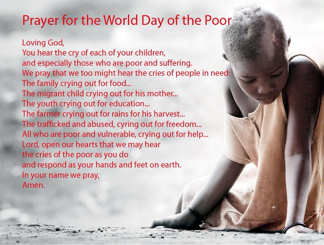 Prayer for the World Day of the Poor