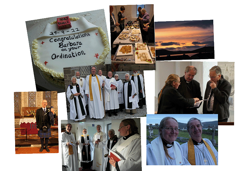 ordination picture collage